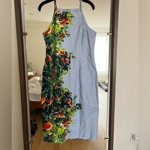 Anthropologie Maeve midi length floral dress